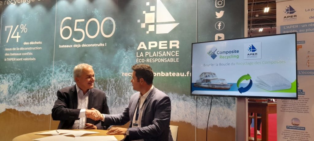 L’APER et composite recycling s'engagent dans un partenariat ambitieux